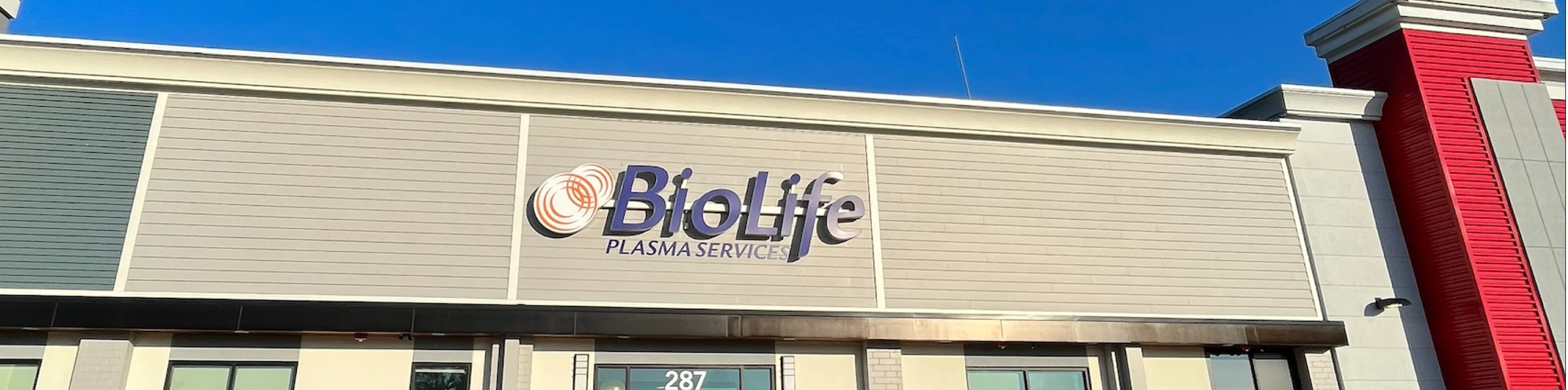 Attleboro, Massachusetts BioLife Plasma Center Building
