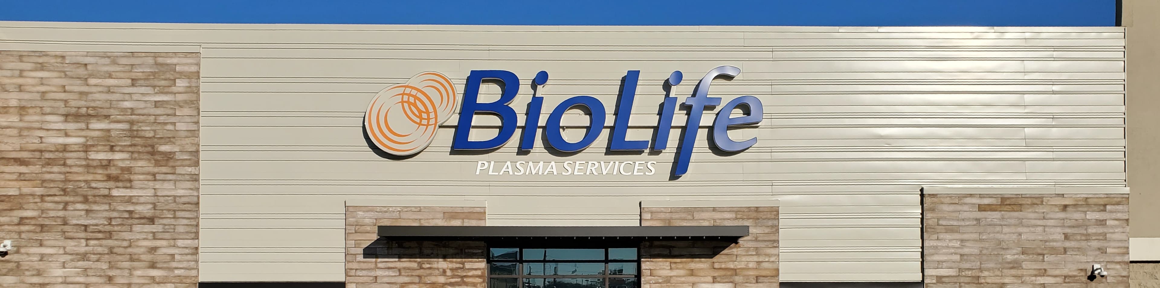 Edificio del Centro de Plasma de BioLife en Augusta, Georgia