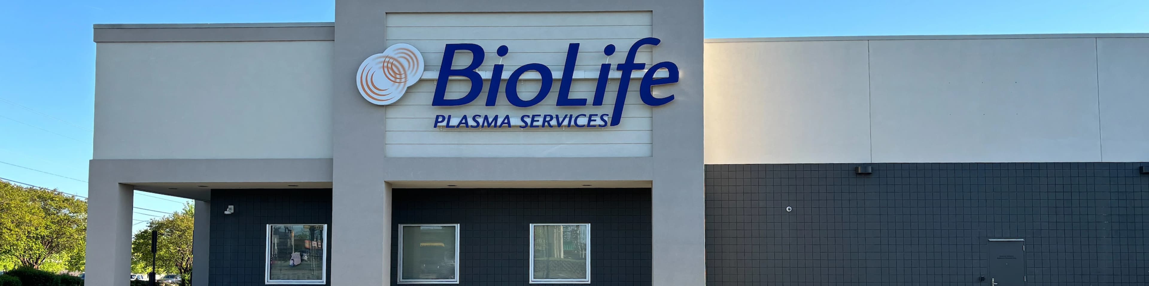 Edificio del Centro de Plasma de BioLife en Charlotte, North Carolina