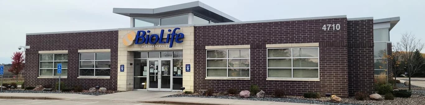 Eau Claire, Wisconsin BioLife Plasma Center Building