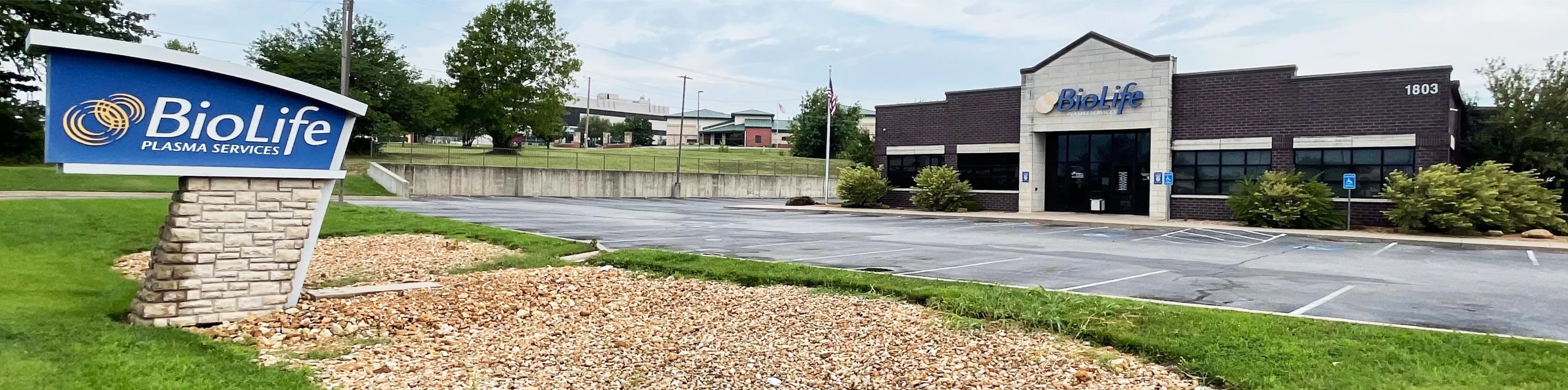 Joplin, Missouri BioLife Plasma Center Building