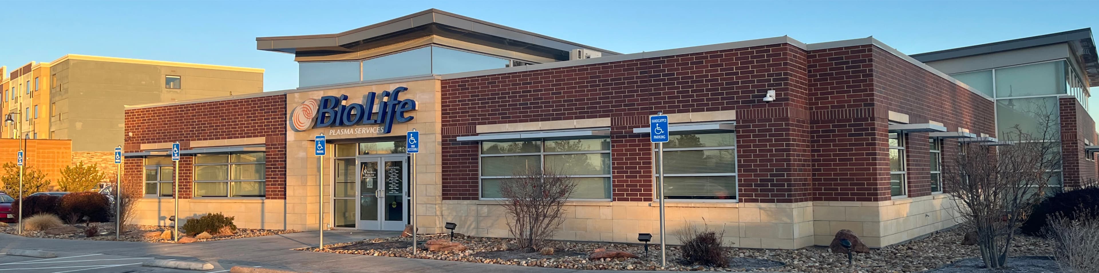 Longmont, Colorado BioLife Plasma Center Building