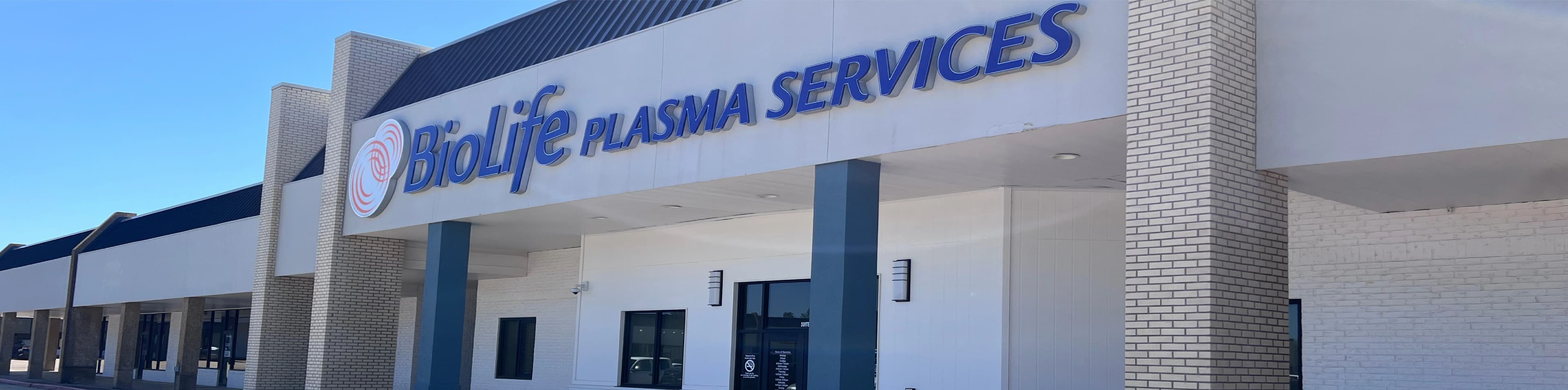 Longview, Texas BioLife Plasma Center Building