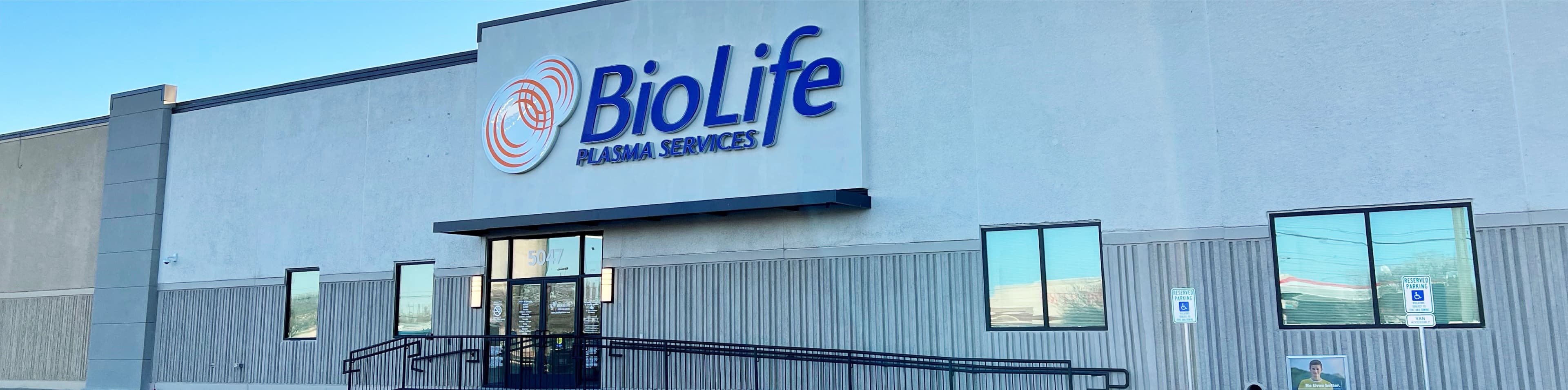 Lubbock, Texas BioLife Plasma Center Building