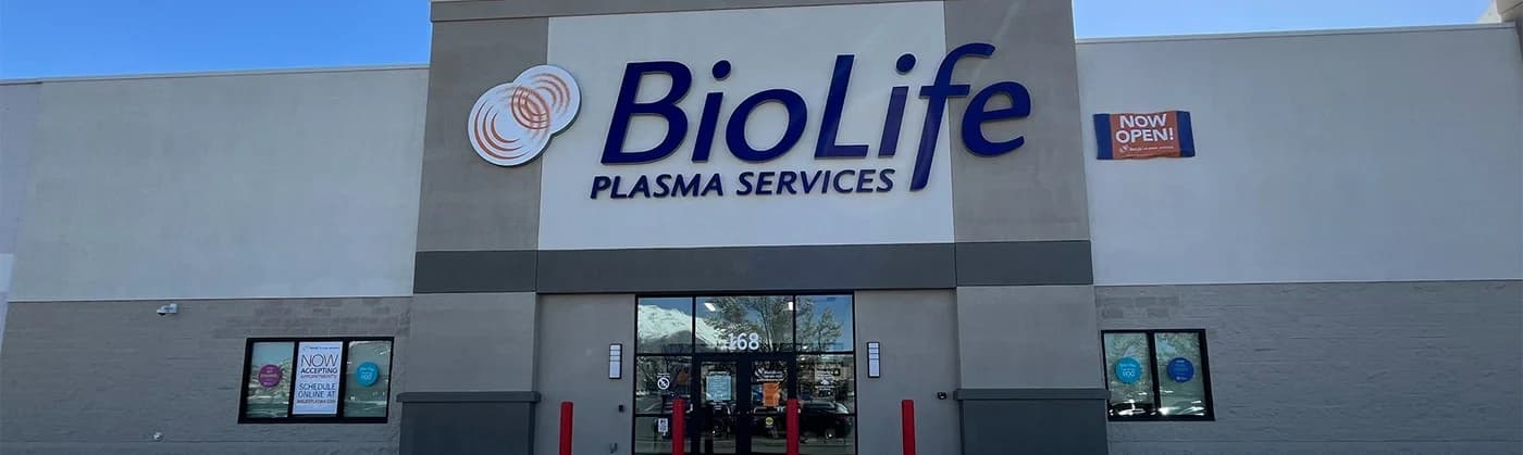 Edificio del Centro de Plasma de BioLife en Orem, Utah