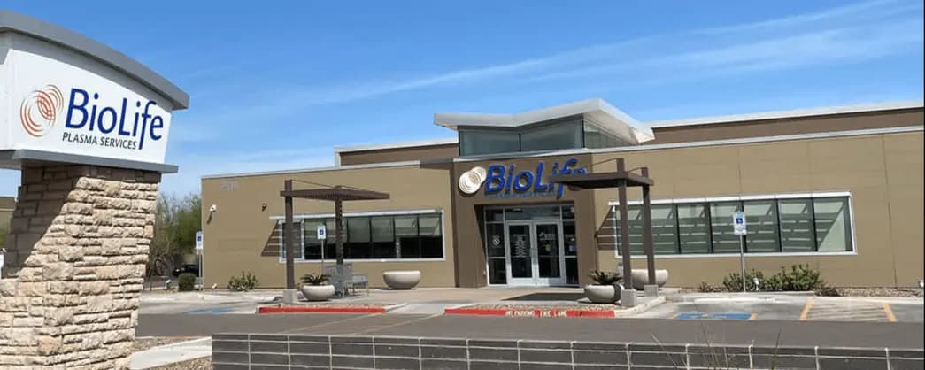 Mesa, Arizona BioLife Plasma Center Building